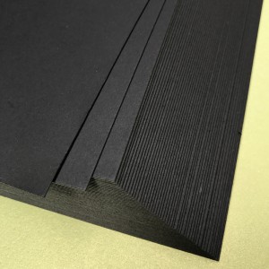 Black paperboard